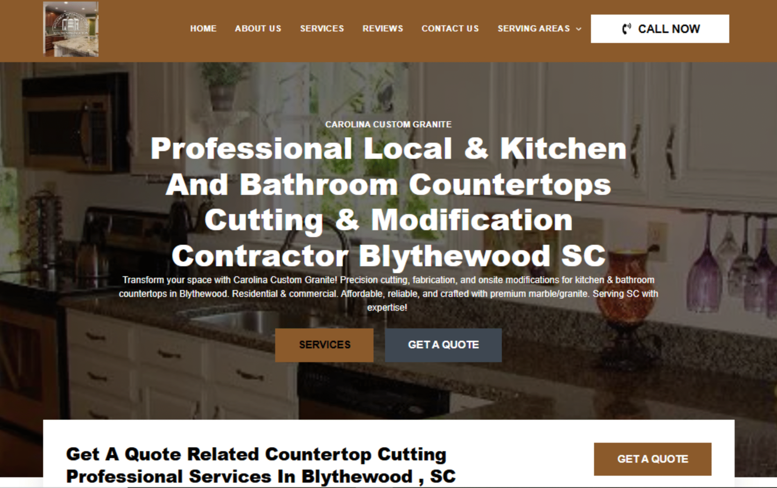 Caroline Custom granite