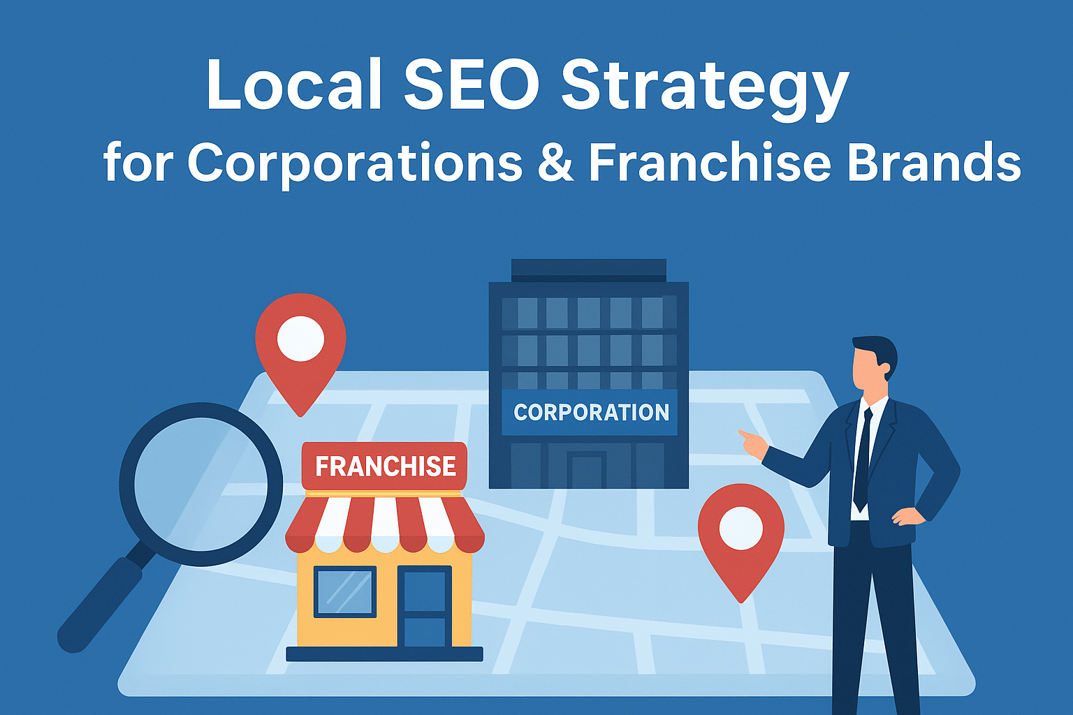 Local SEO Strategy for Corporations & Franchise Brands