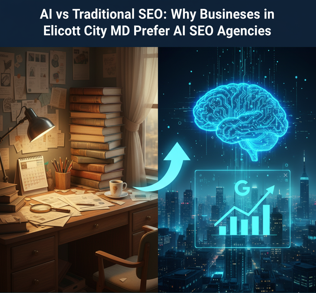 AI vs Traditional SEO: Why Businesses in Ellicott City MD Prefer AI SEO Agencies