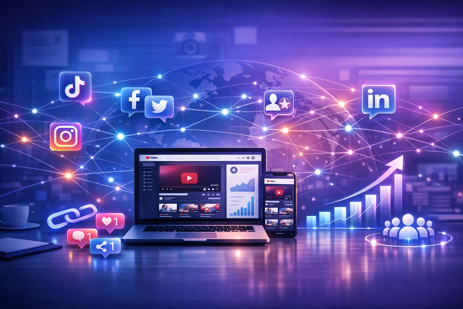 How To Use Social Media to Grow Your YouTube Channel and Website in 2026?