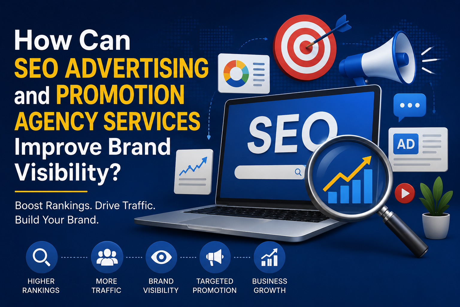 How Can SEO Advertising and Promotion Agency Services Improve Brand Visibility?