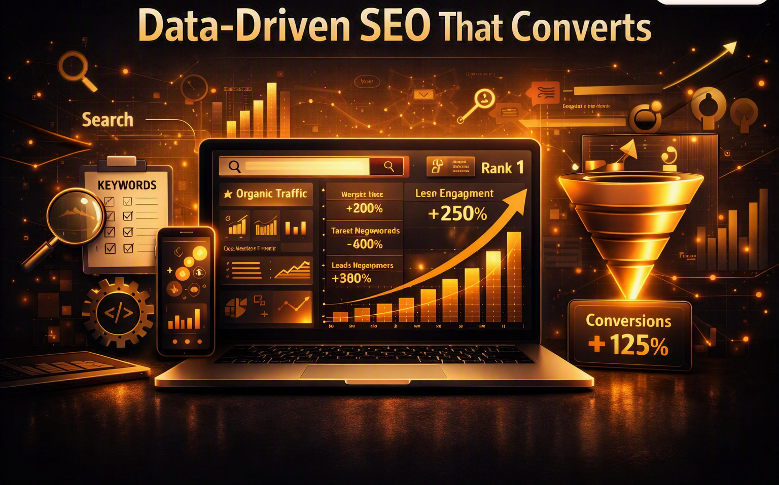 How Does a Data Driven SEO Agency Improve Conversion Rates?